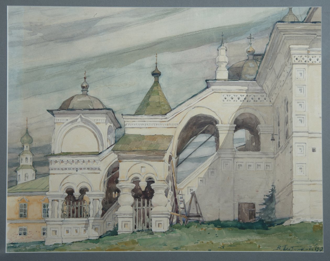 La Chiesa della Trinità a Solikamsk, 1909 da Vladimir Alexandrovich Plotnikov