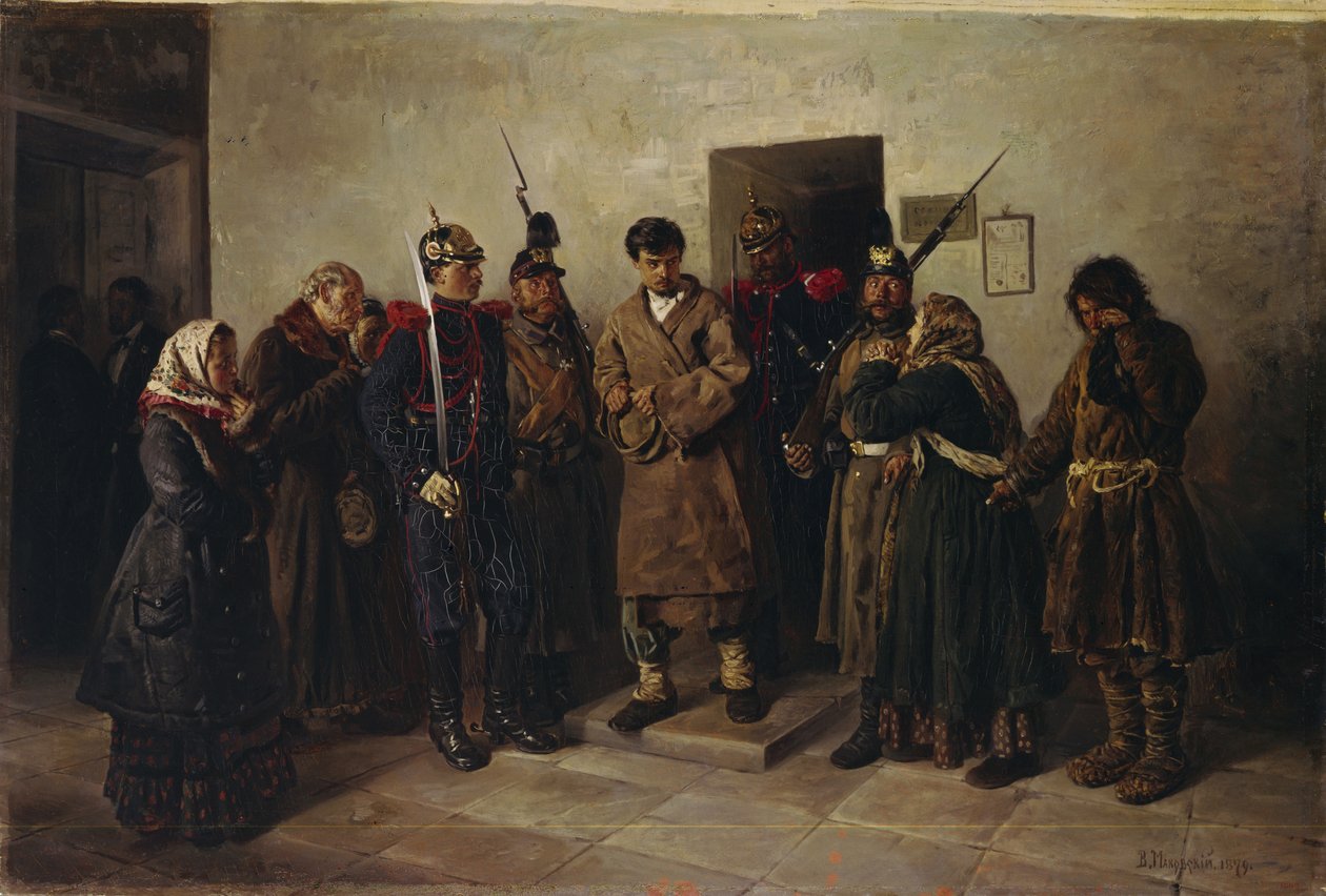Detenuto, 1879 da Vladimir Egorovic Makovsky