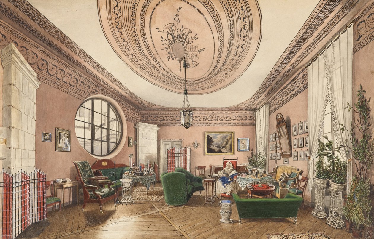 Interno di un salone da Vladislav Dmochowski