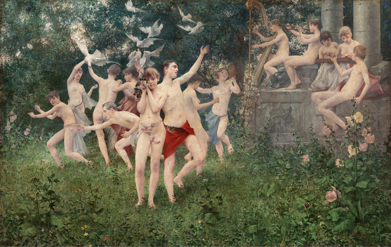 Festival di Primavera (Scena Allegorica) da Vítězslav Karel Mašek