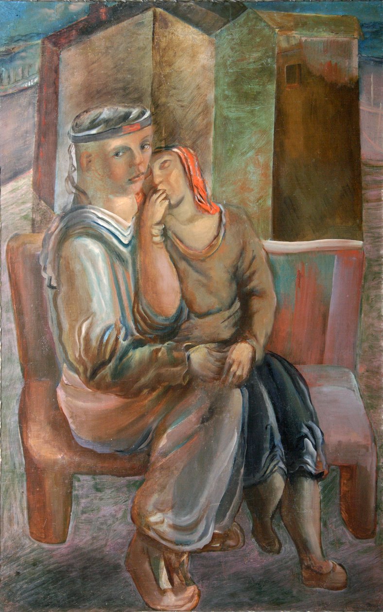 Marinaio con ragazza da Vyacheslav Vladimirovich Pakulin