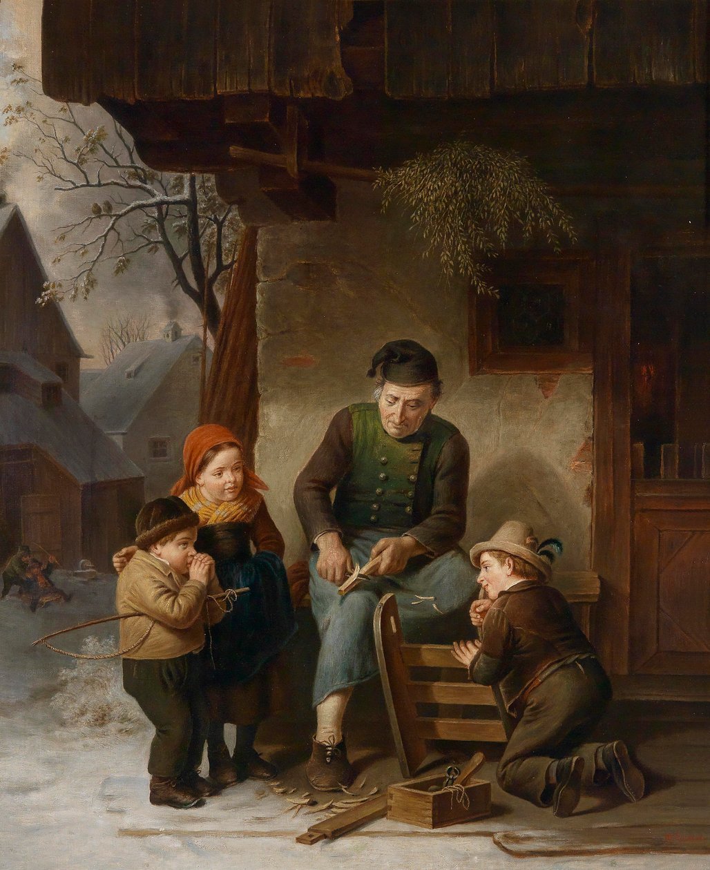 Il cesellatore di slitte da W. Geisler