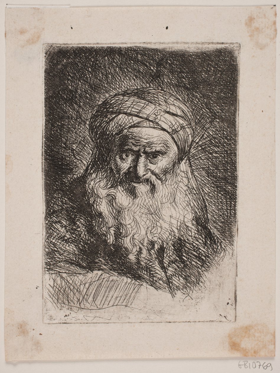Vecchio con turbante da W.A. Müller
