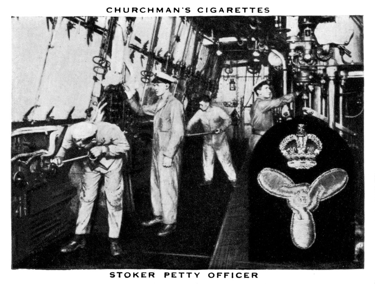 Sottufficiale fuochista, 1937 da WA and AC Churchman