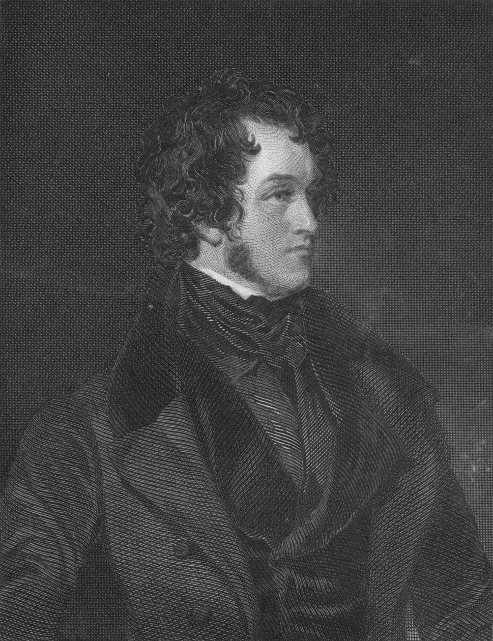 Mr. Harrison Ainsworth, c1840 da WC Edwards