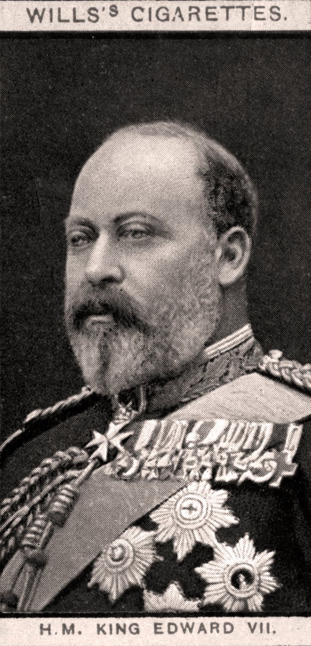 S.M. Re Edoardo VII, 1908 da WD and HO Wills