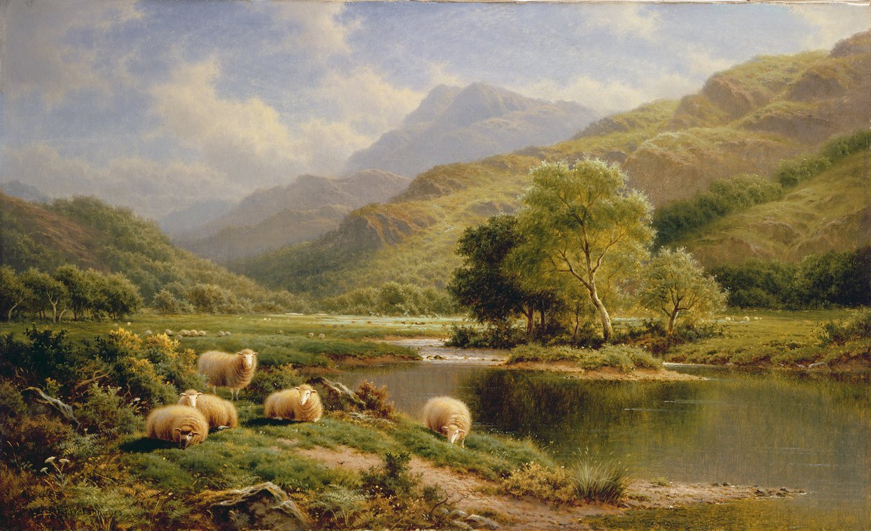 Paesaggio pastorale da W.H. Watson