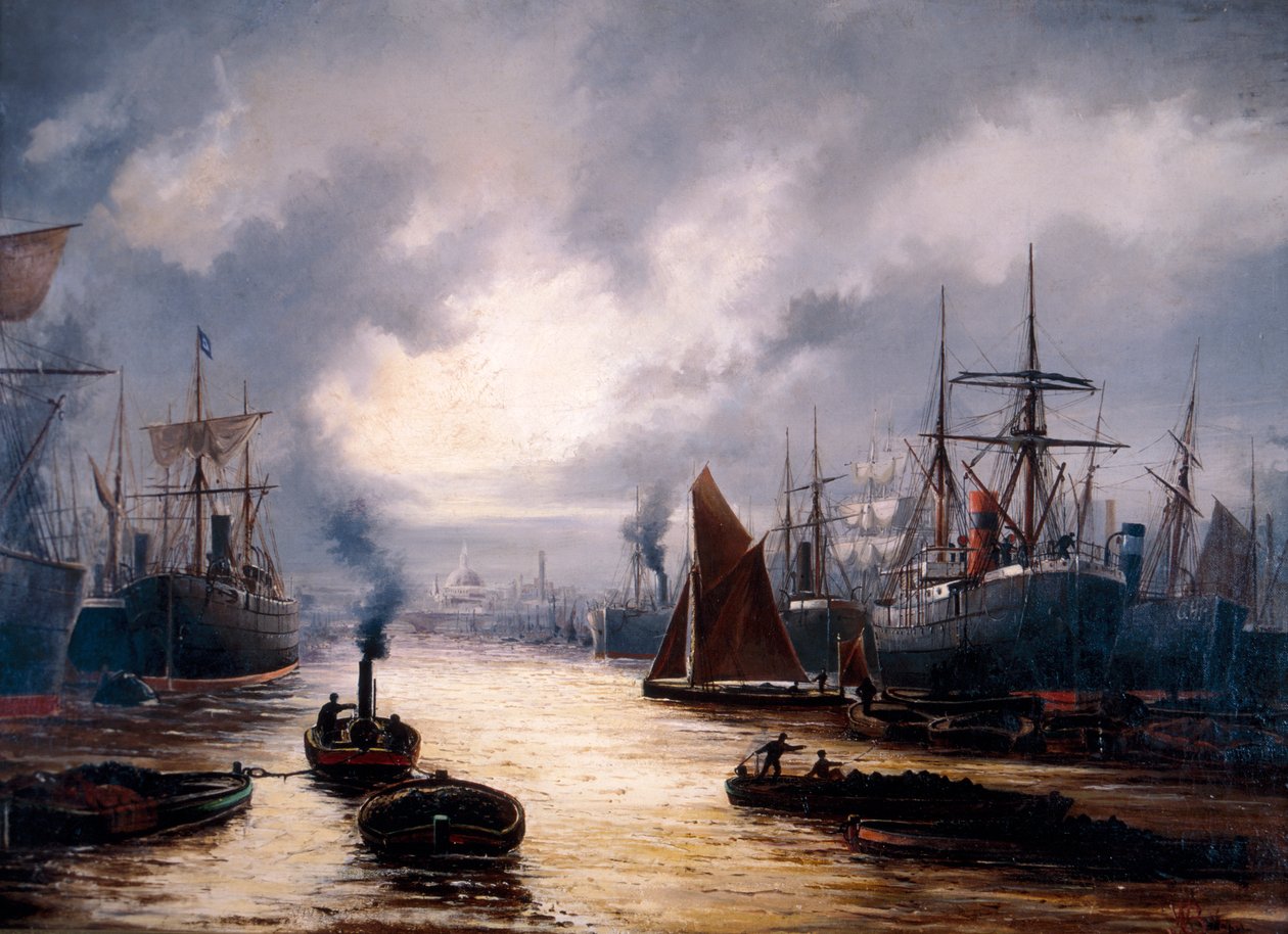 La Piscina di Londra, 1892 da WJ Baker