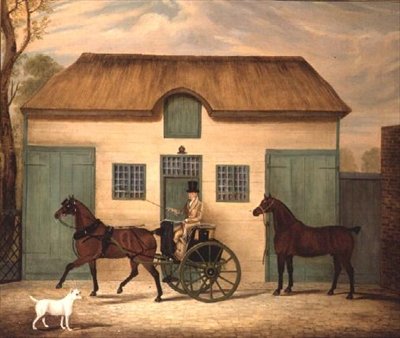 Un gentiluomo nella sua carrozza da W.R. Fellows
