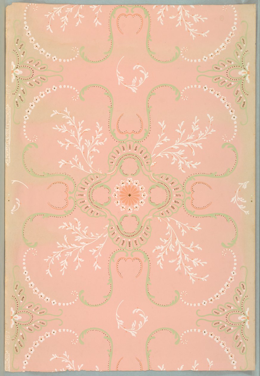 Carta da soffitto da W. Campbell and Co.