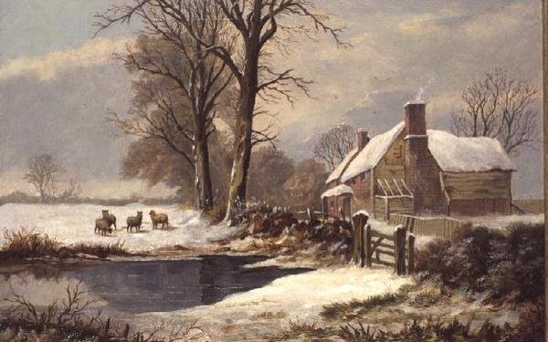 Scena invernale da W. Cartwright
