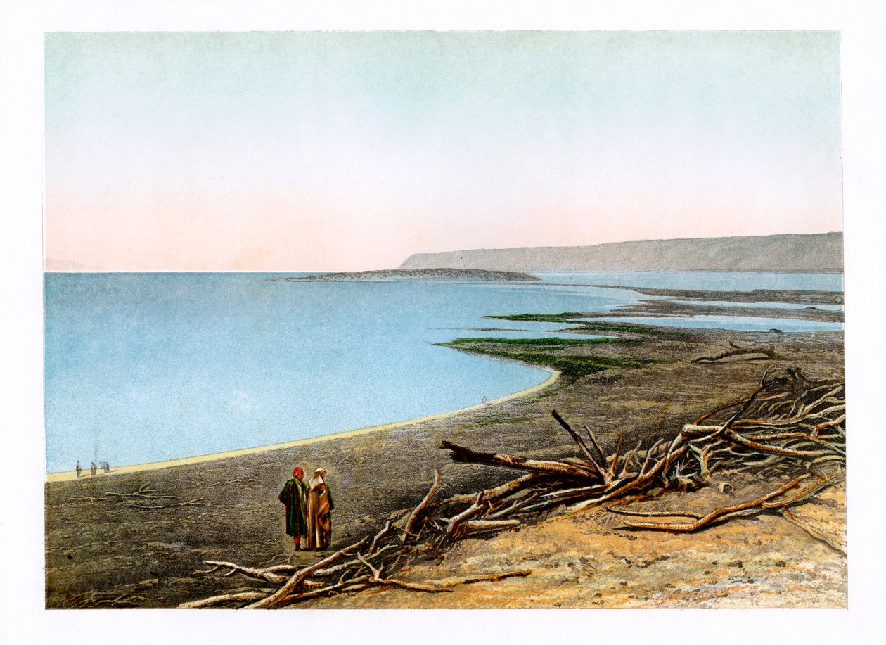 Il Mar Morto, c. 1870 da W. Dickens