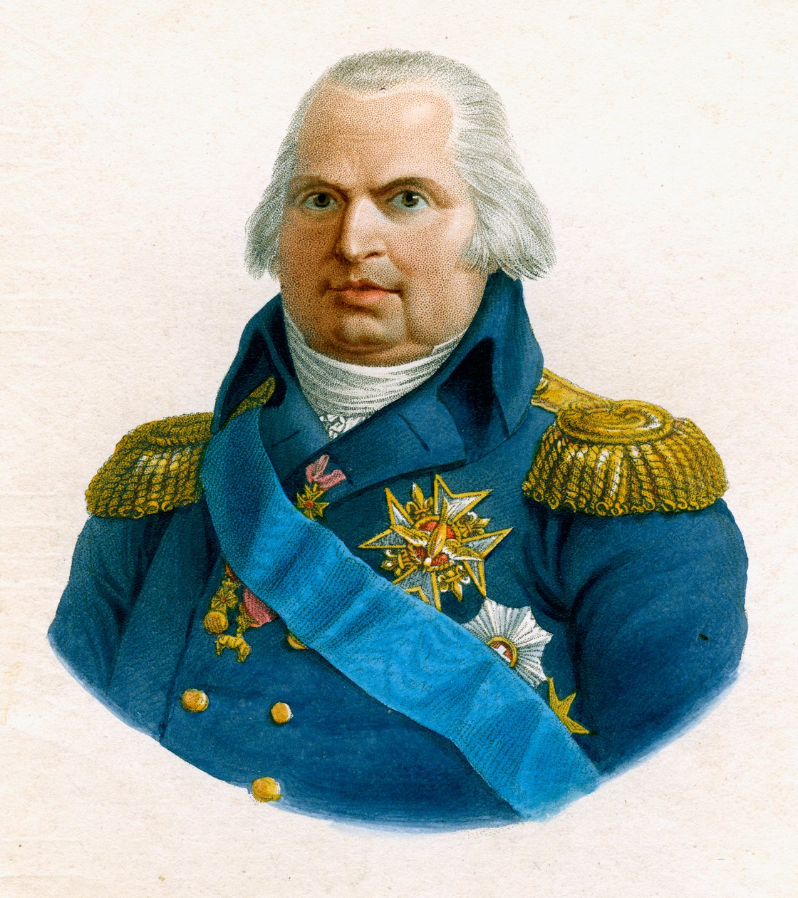 Luigi XVIII, Re di Francia, XIX secolo da W Evans