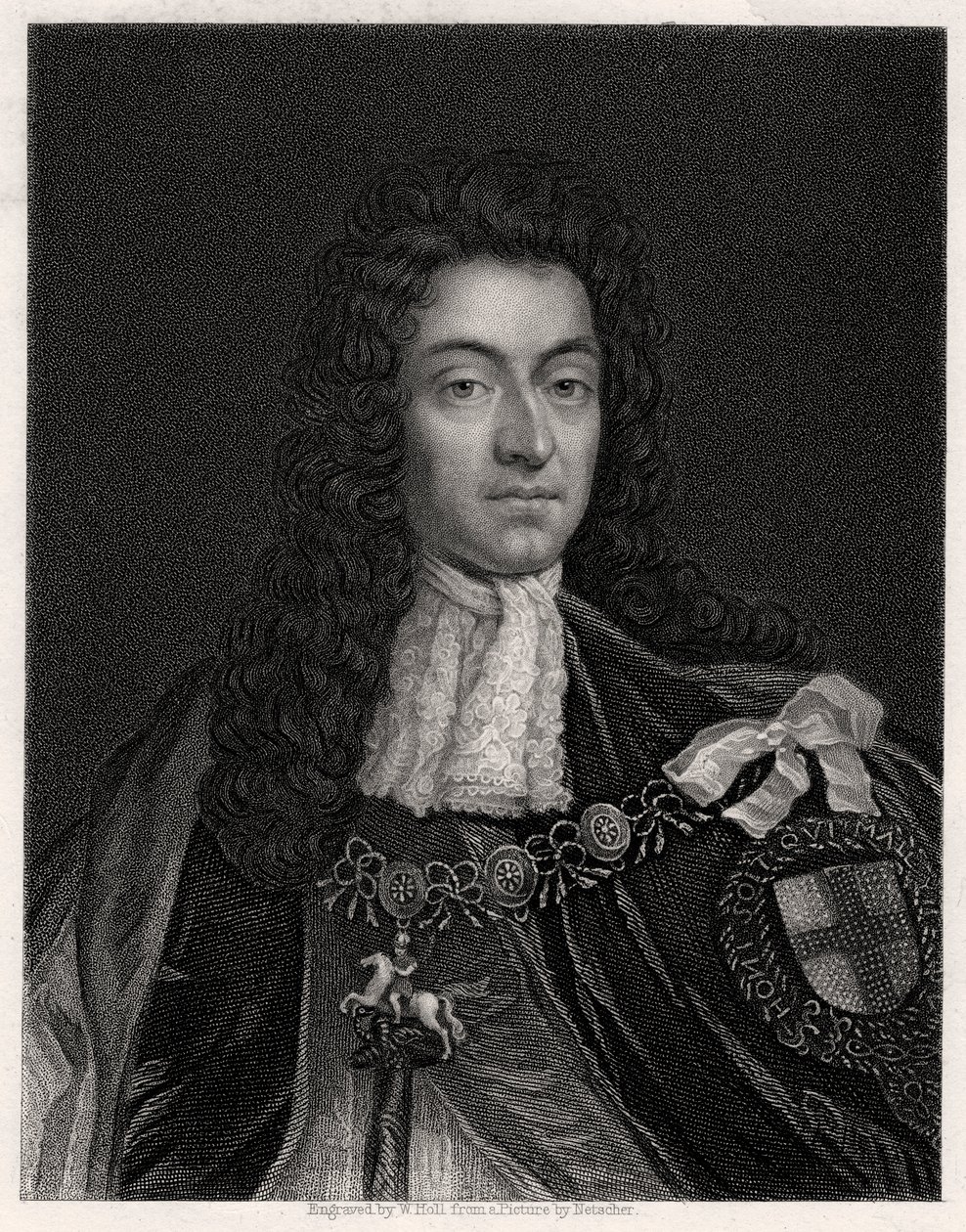Re Guglielmo III, XIX secolo da W. Holl