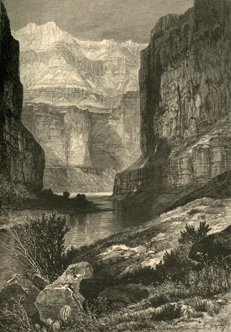 Cañon di marmo da W. J. Linton