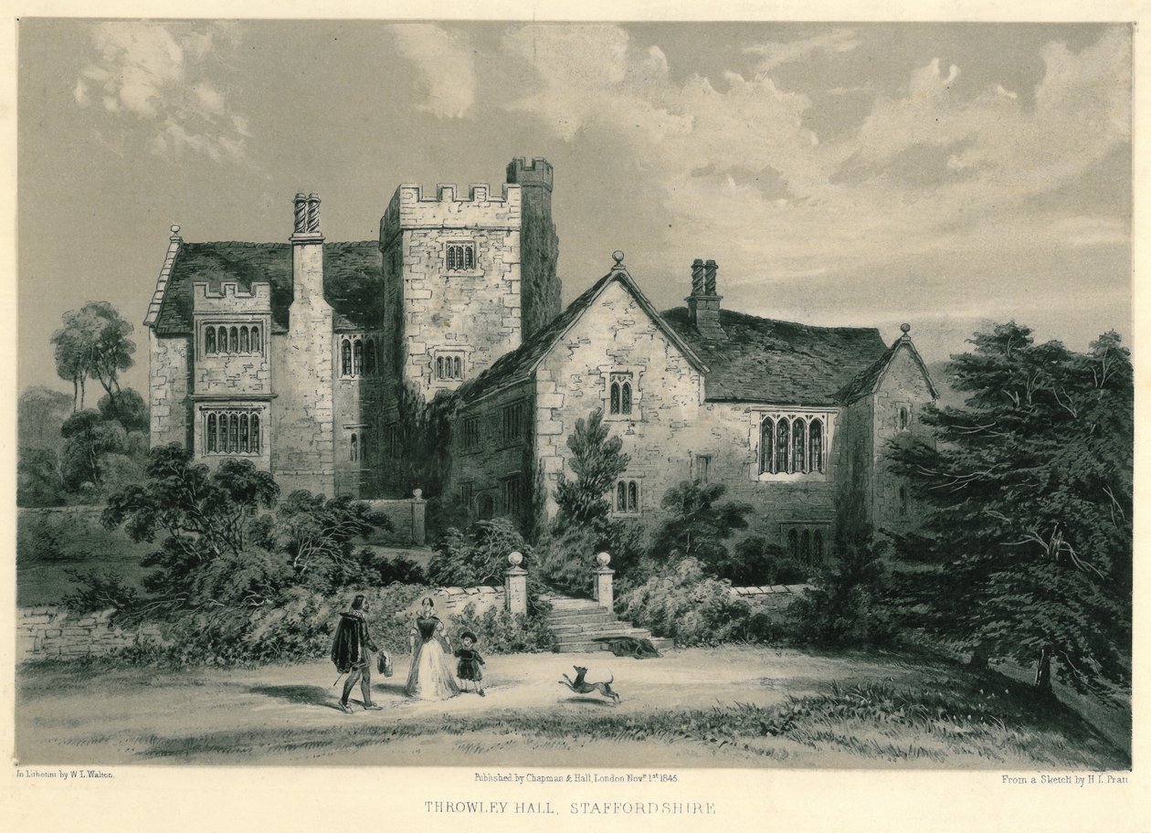 Throwley Hall da W. L Walton