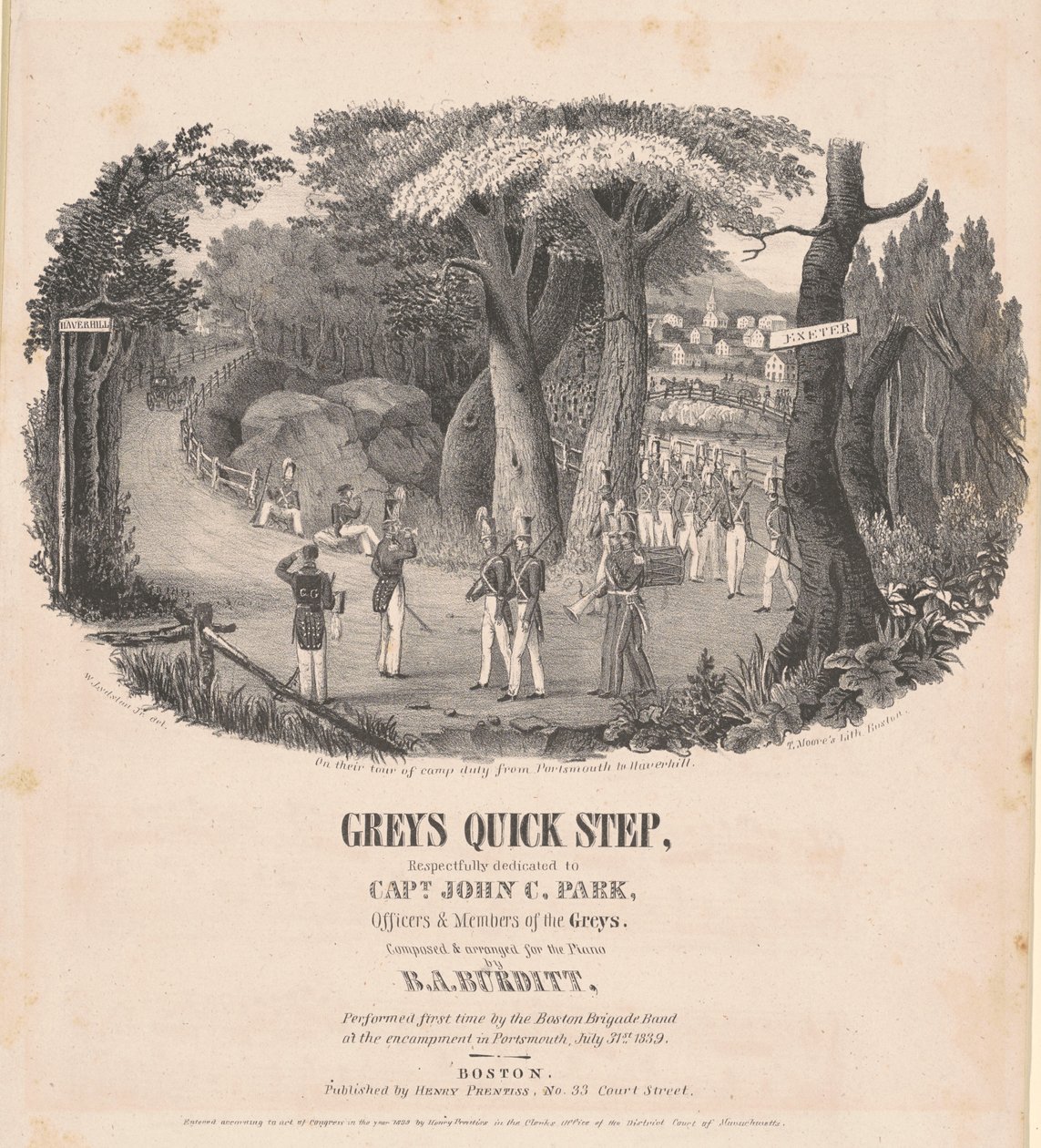 Quick Step di Grey da W. Lydston Jr.