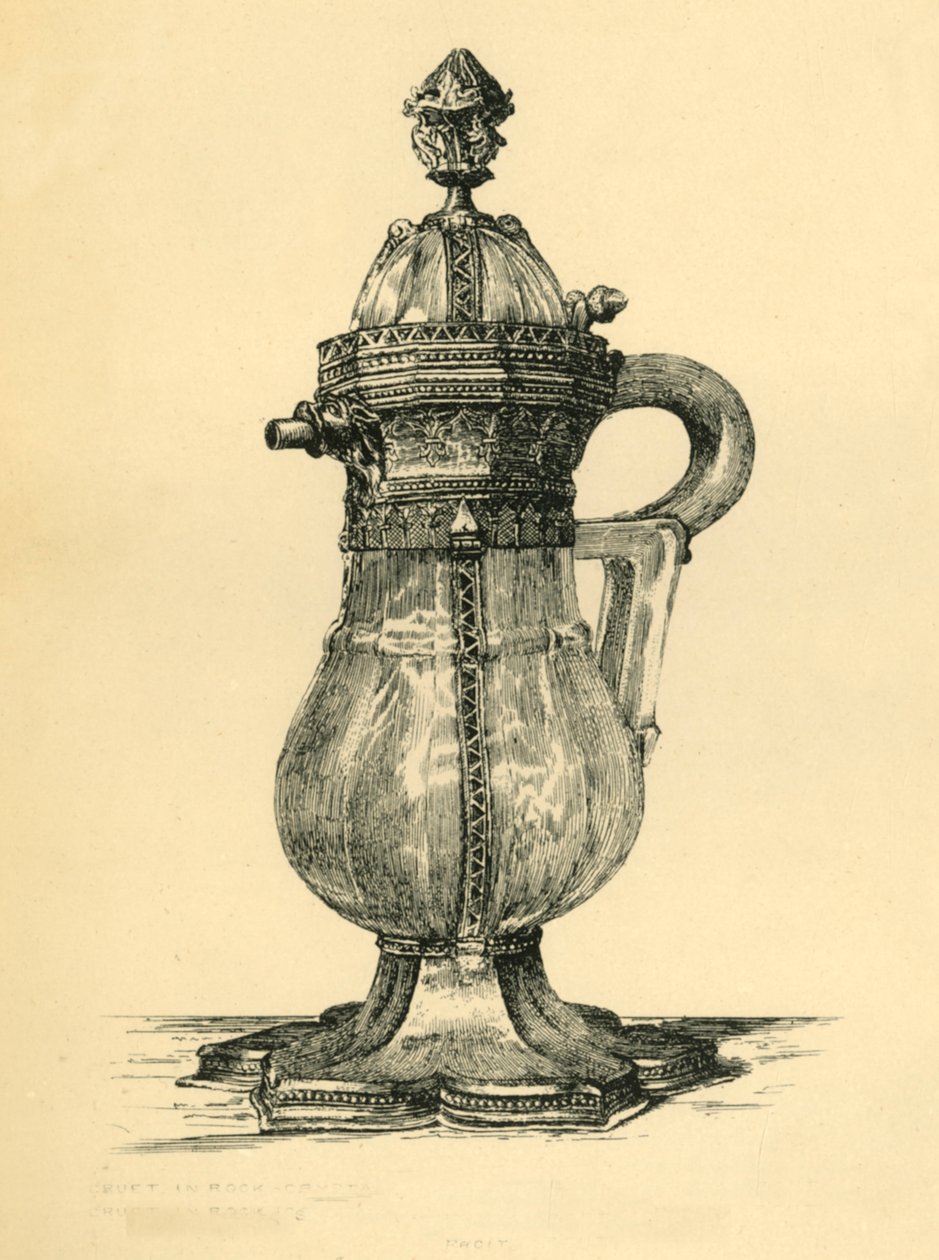 Ampolla di cristallo, 14° secolo, 1881 da W. M. McGill