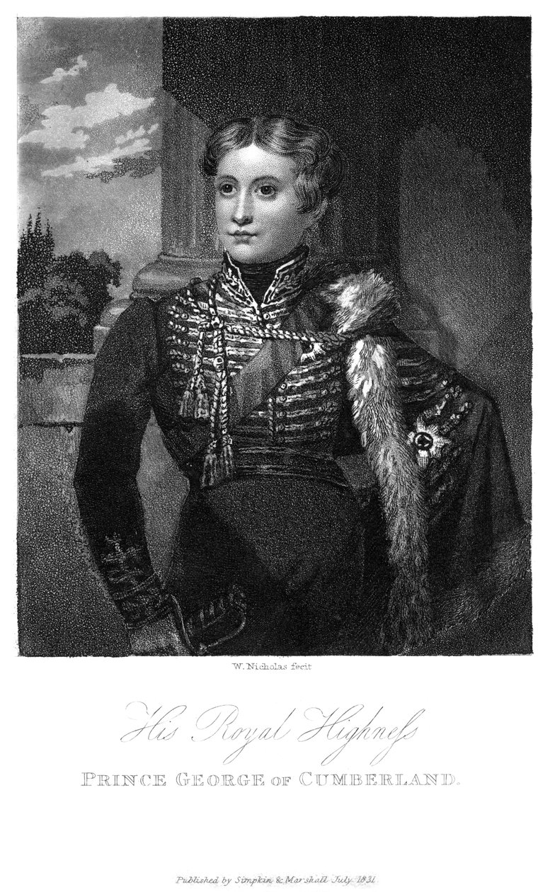 Principe Giorgio di Cumberland da W. Nicholas