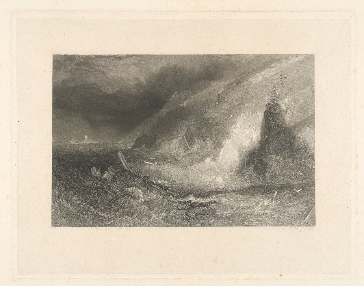 Faro di Longships, Lands End da W. R. Smith