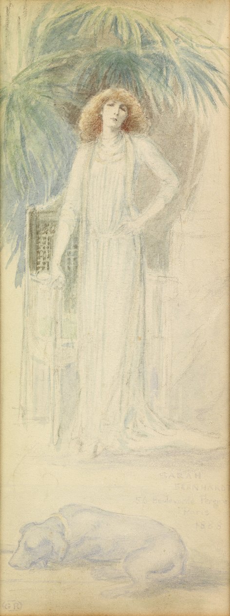 Sarah Bernhardt da Walford Graham Robertson