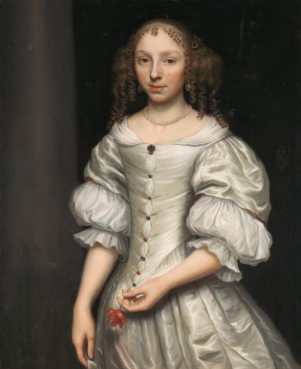 Ritratto di una donna da Wallerant Vaillant (attributed to)