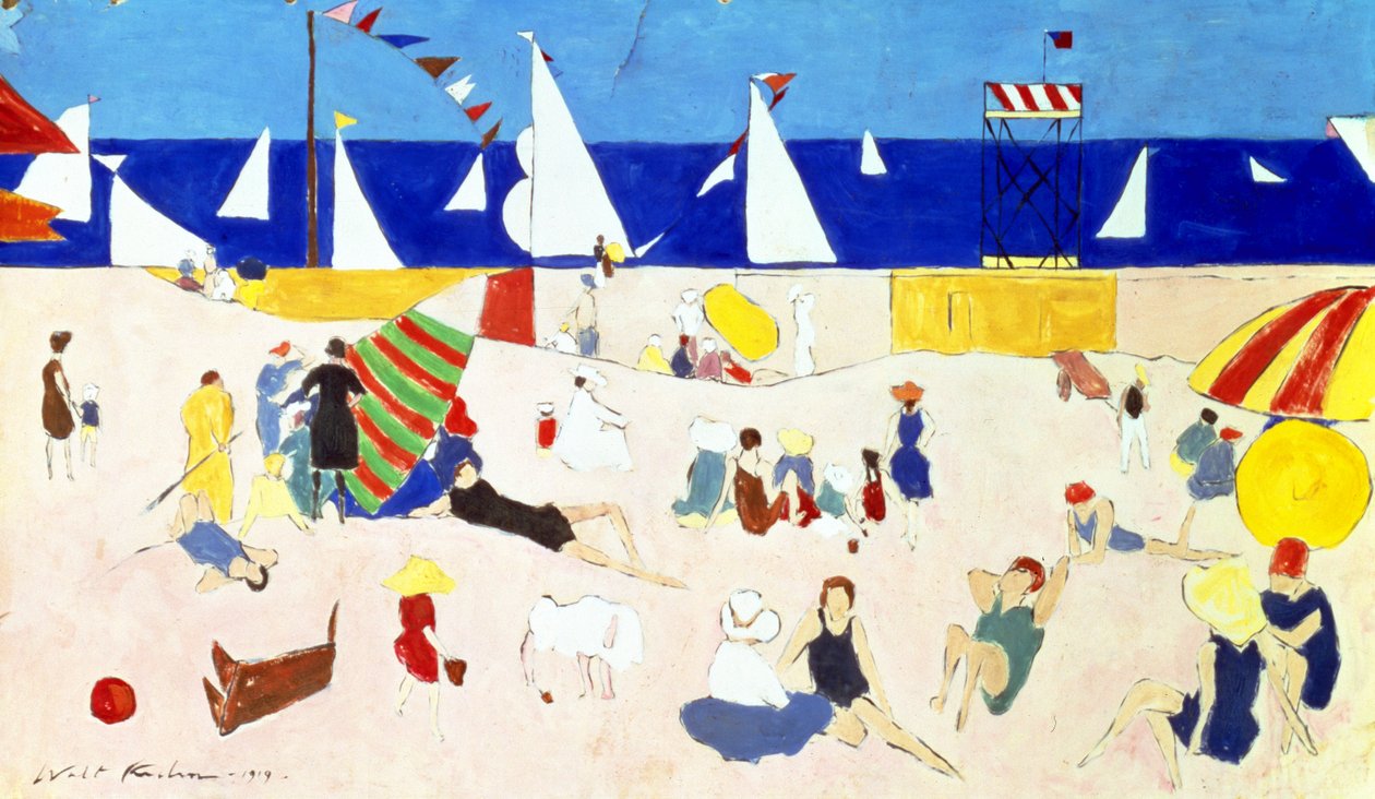 In spiaggia da Walt Kuhn