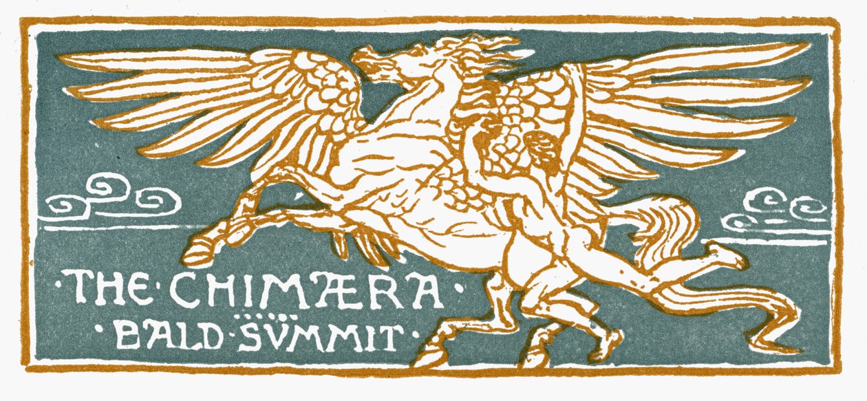 Bellerofonte e Pegaso da Walter Crane