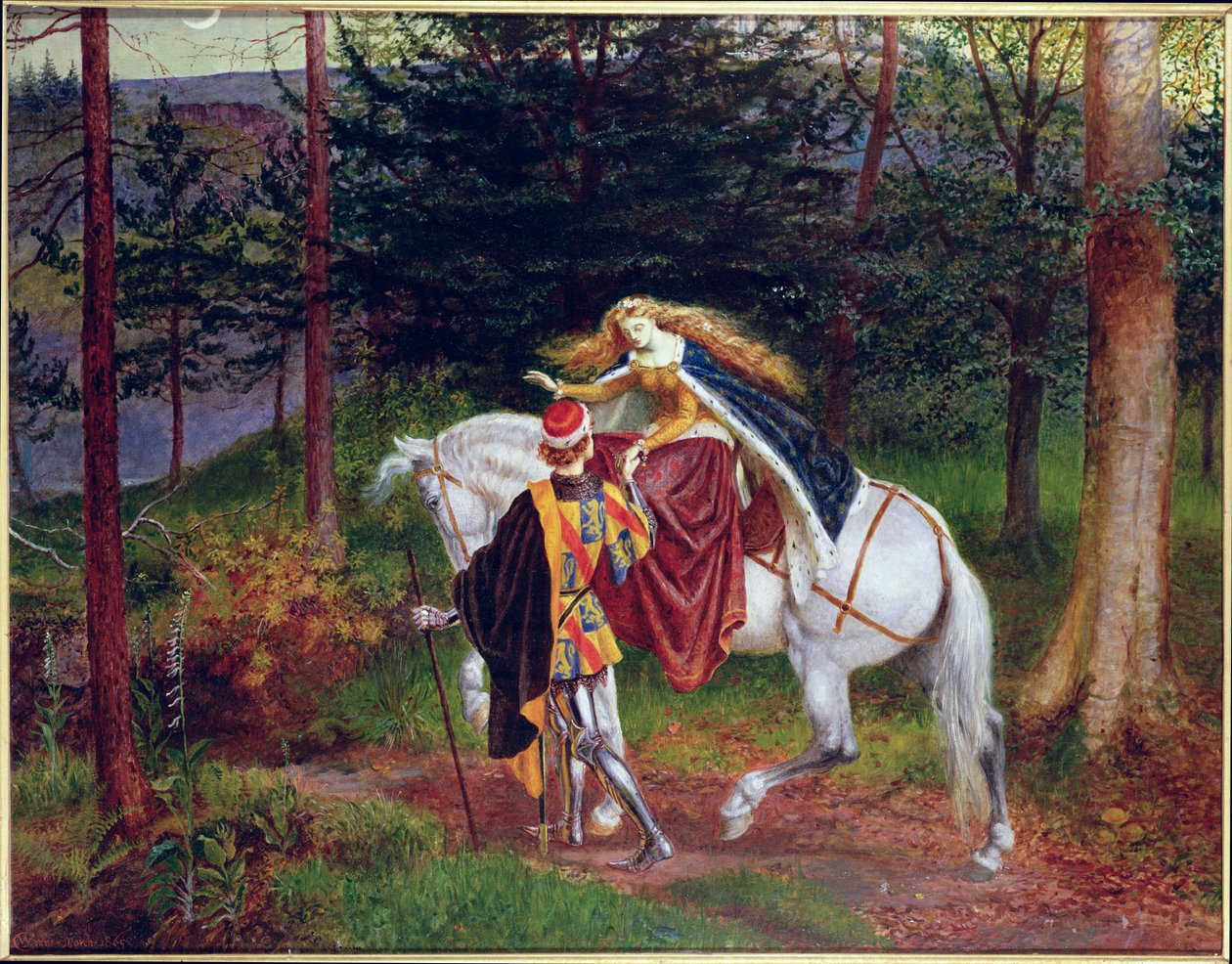La Belle Dame Sans Merci da Walter Crane