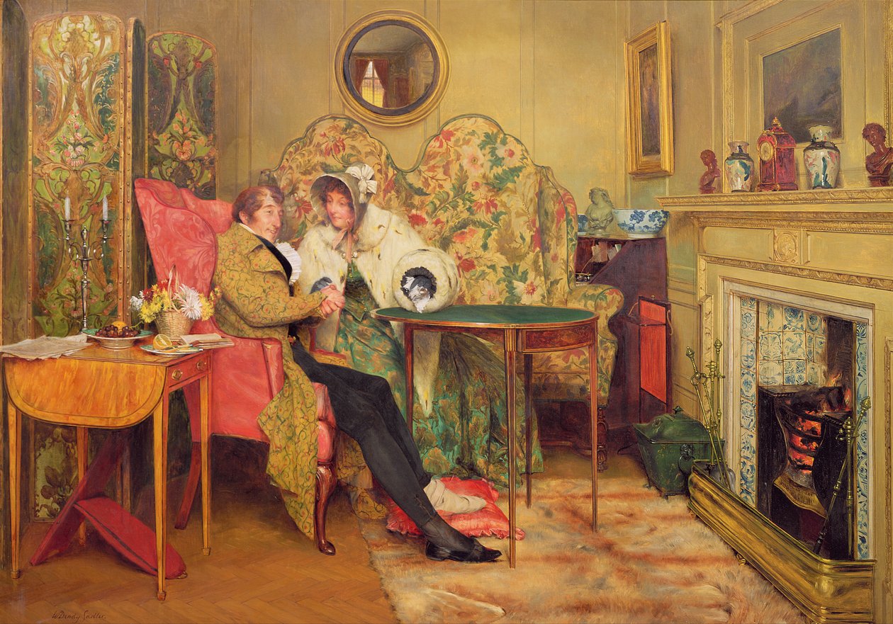 Un visitatore attento da Walter Dendy Sadler
