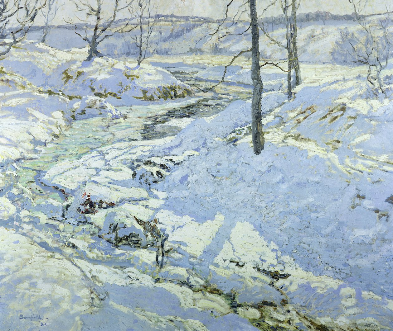 Luce del mattino, 1922 da Walter Elmer Schofield