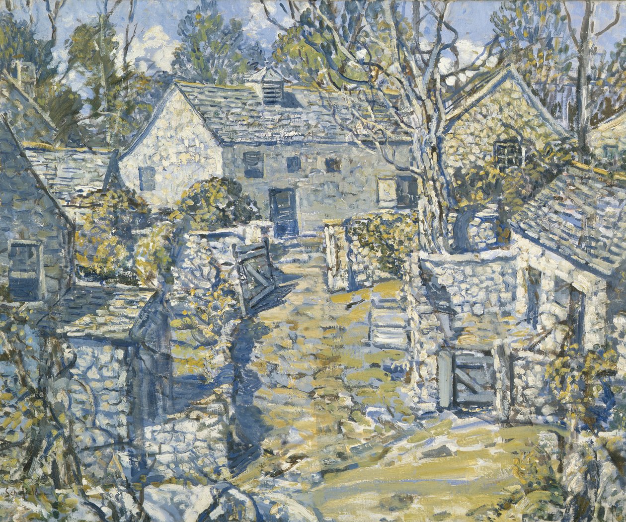 Villaggio di pietra da Walter Elmer Schofield