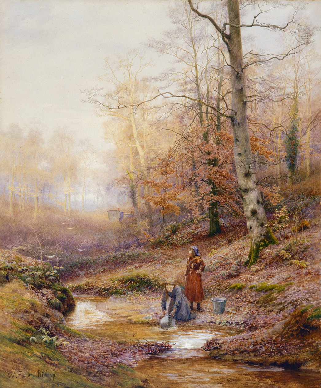 Bosco autunnale, c.1900 da Walter Follen Bishop