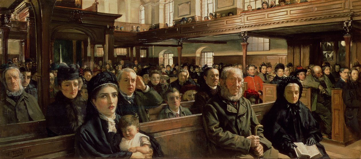 Il sermone, 1888 da Walter Frederick Roofe Tyndale