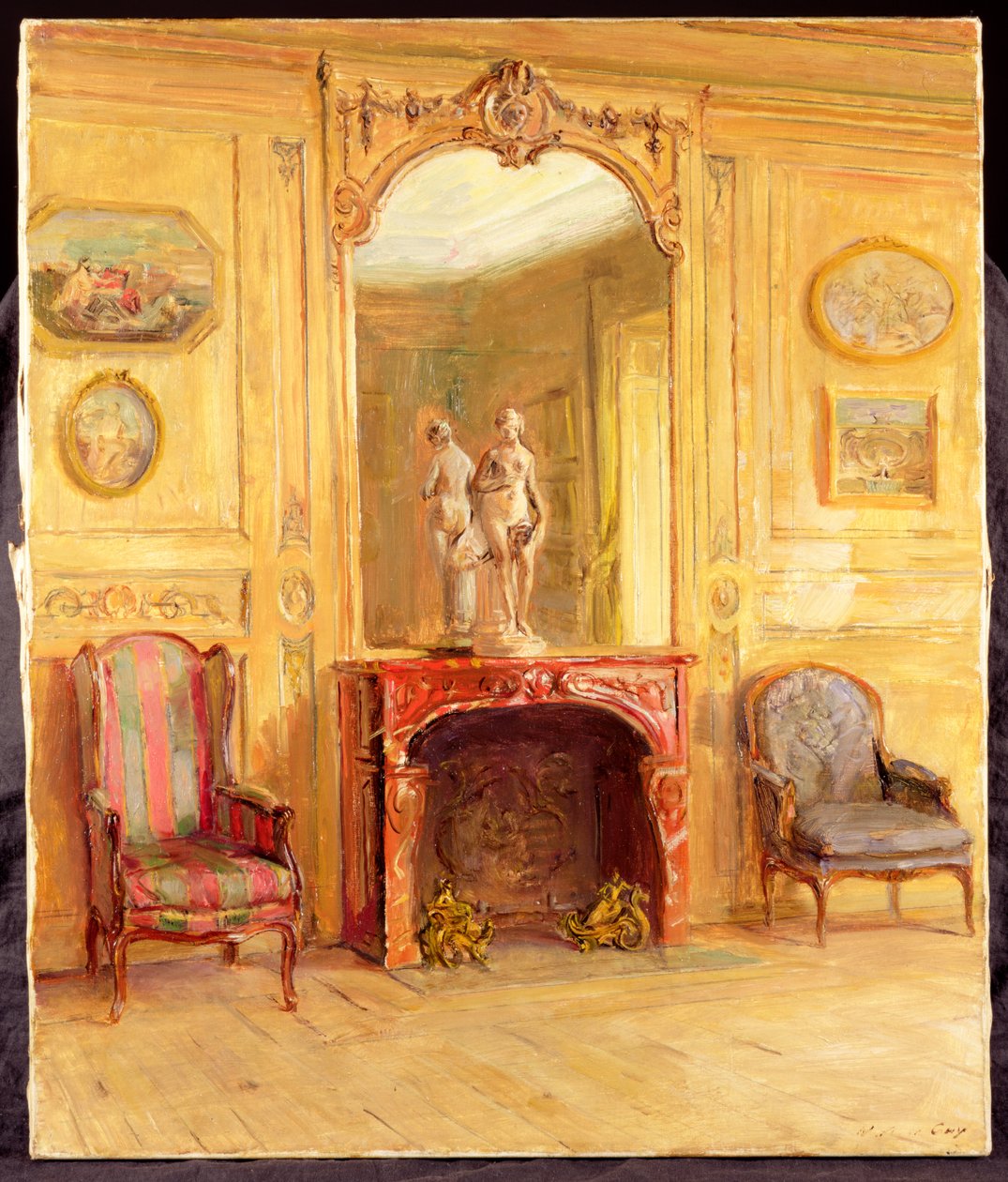 Un salotto da Walter Gay