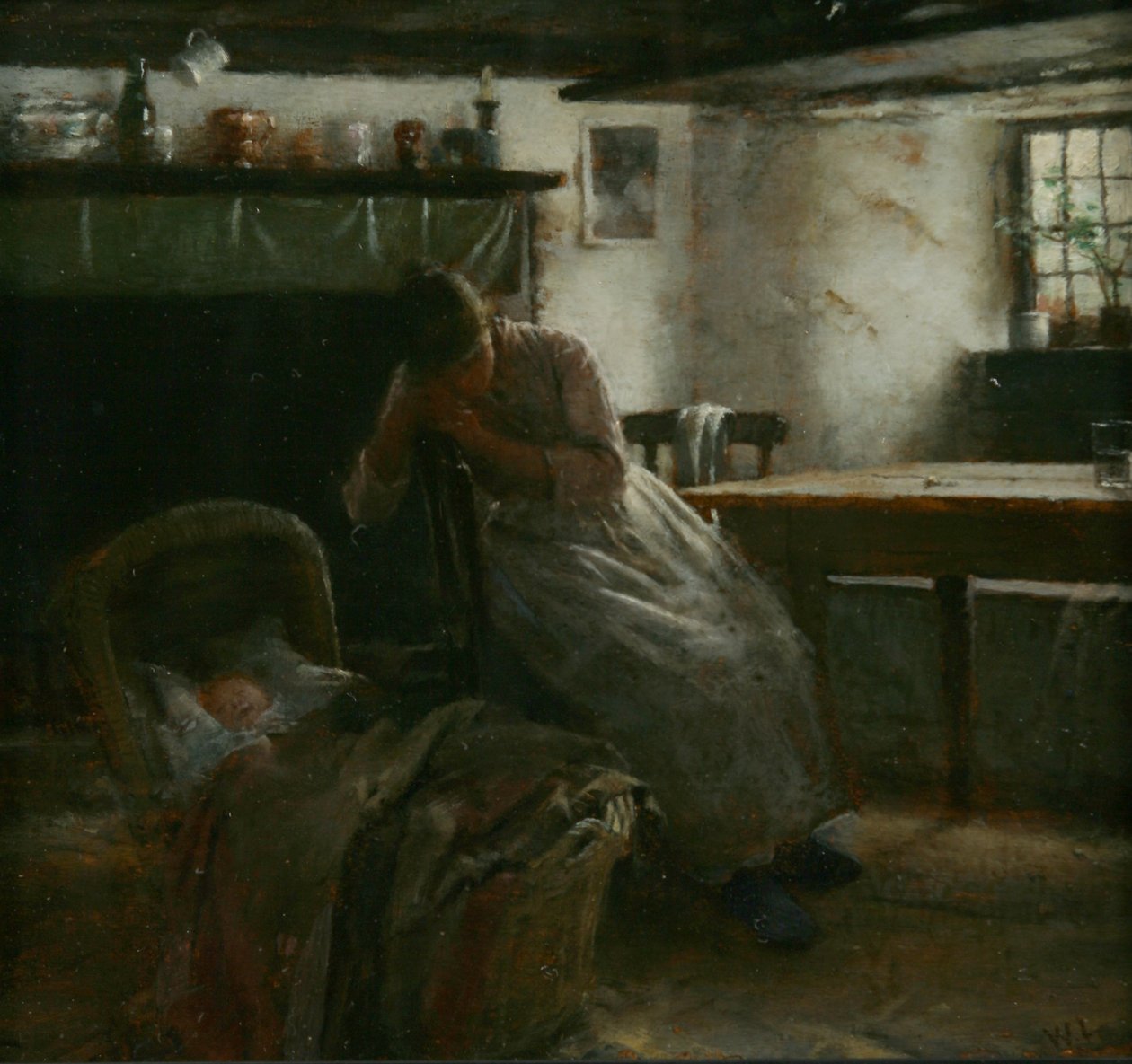 Sogni ad occhi aperti, o Maternità da Walter Langley