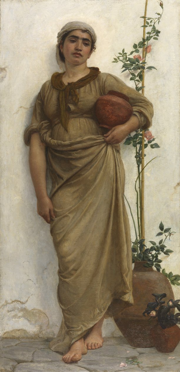 Un venditore di fiori napoletano, 1883 da Walter Maclaren