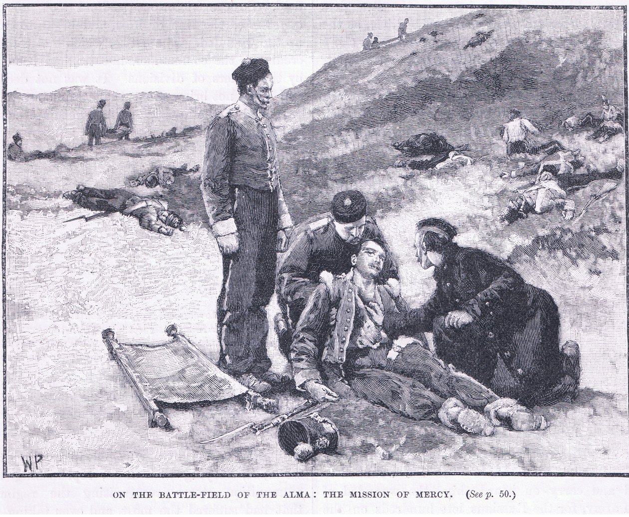 Sul campo di battaglia dell