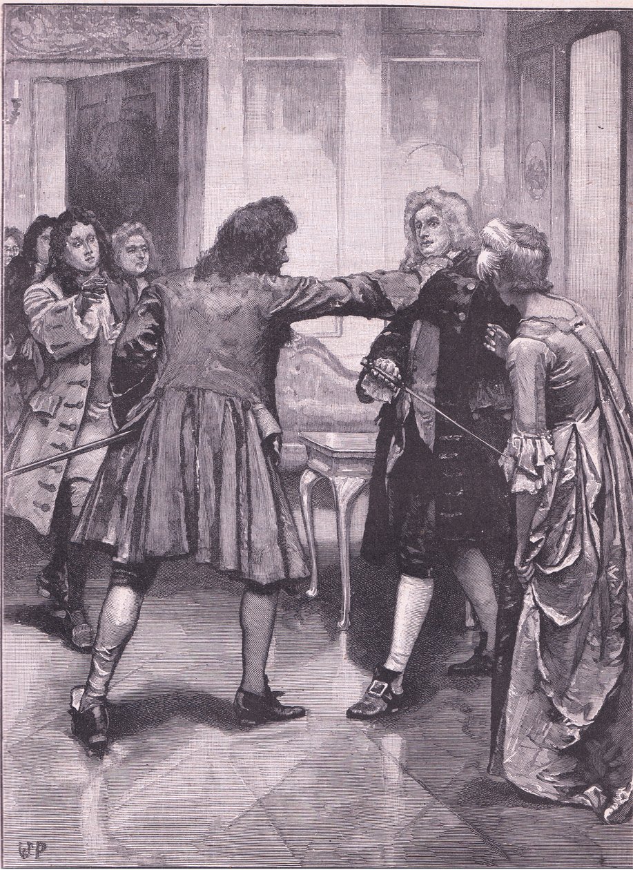 La lite di Walpole con Townsend AD 1729 da Walter Paget