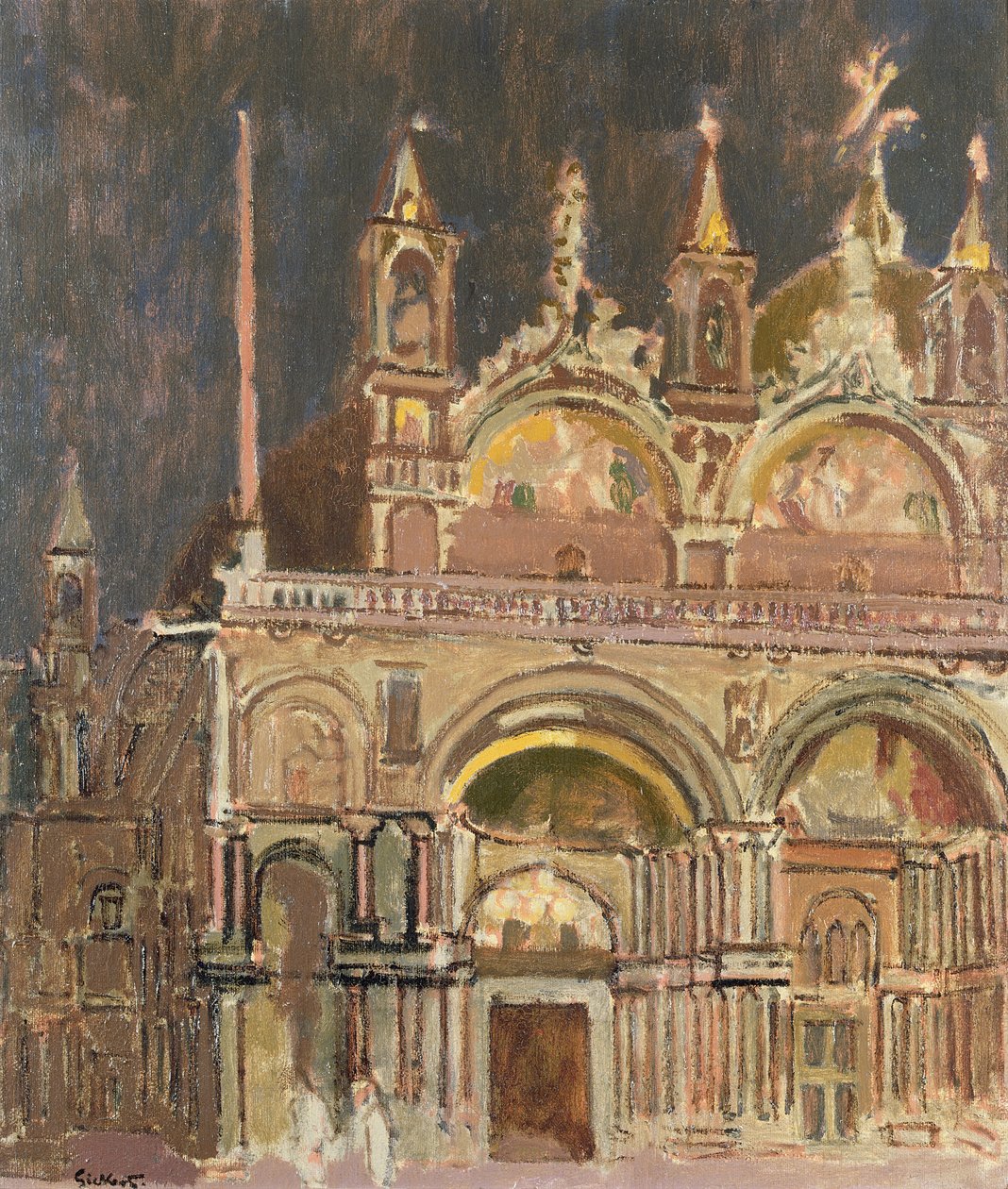 San Marco, Venezia da Walter Richard Sickert