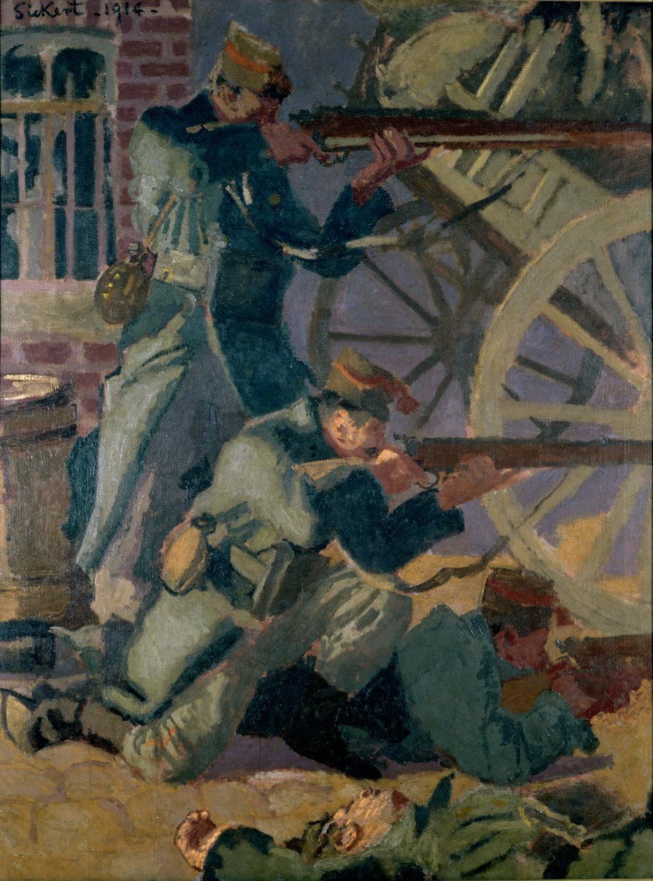 Soldati del Re Alberto il Pronto, 1914 da Walter Richard Sickert
