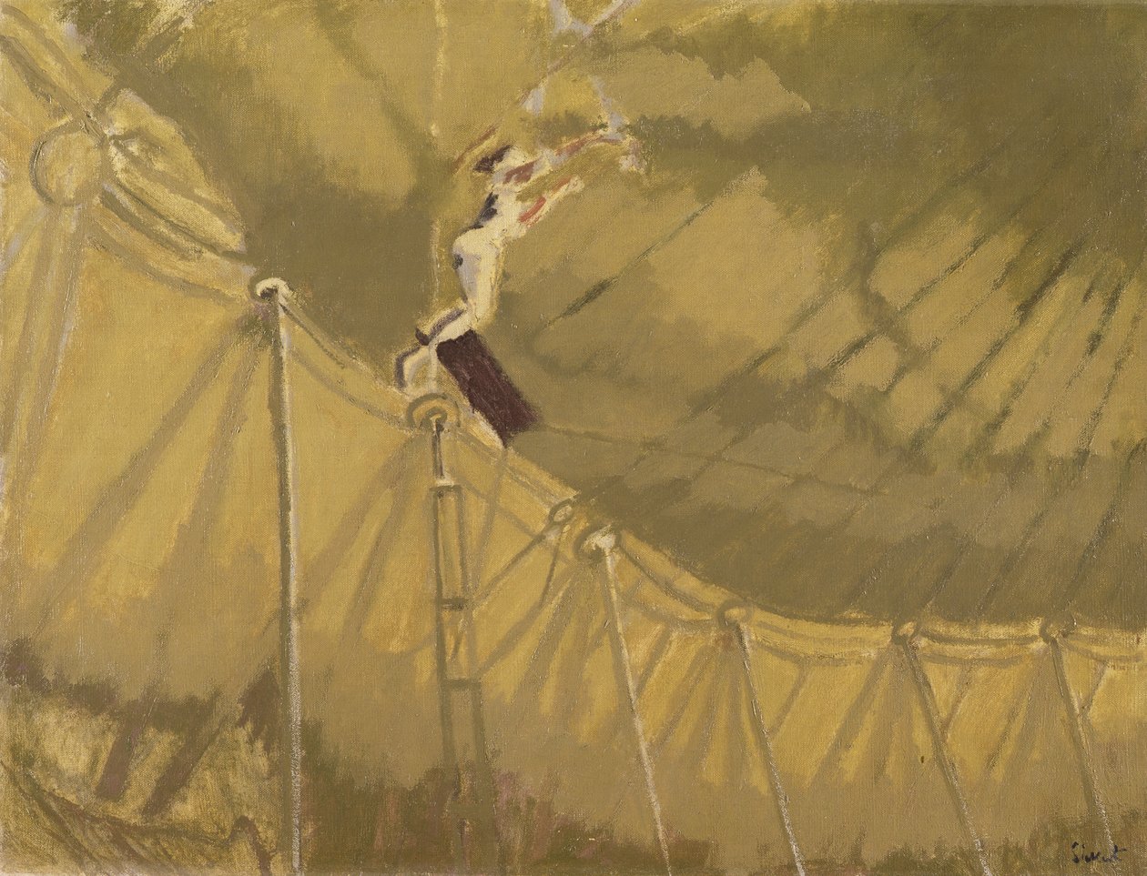 Il trapezio, c.1920 da Walter Richard Sickert