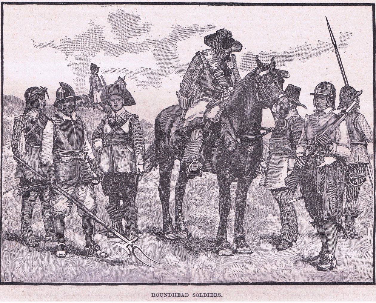 Soldati Roundhead da Walter Stanley Paget