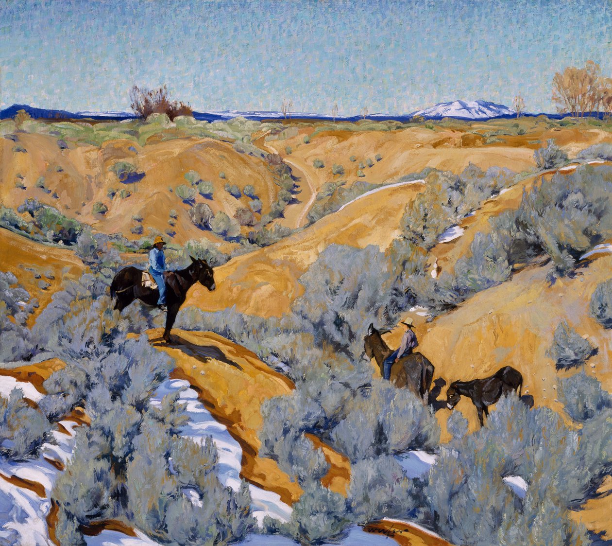 In un arroyo, c.1914-24 da Walter Ufer