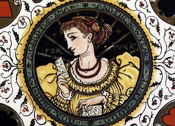 Biglietto di Natale da Walter Crane