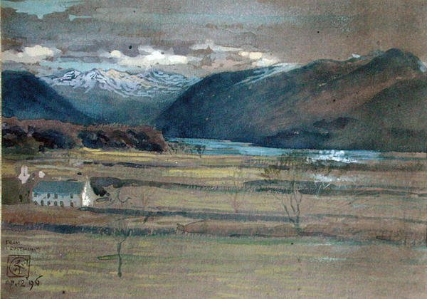 Derwent Water, da Crosthwaite da Walter Crane