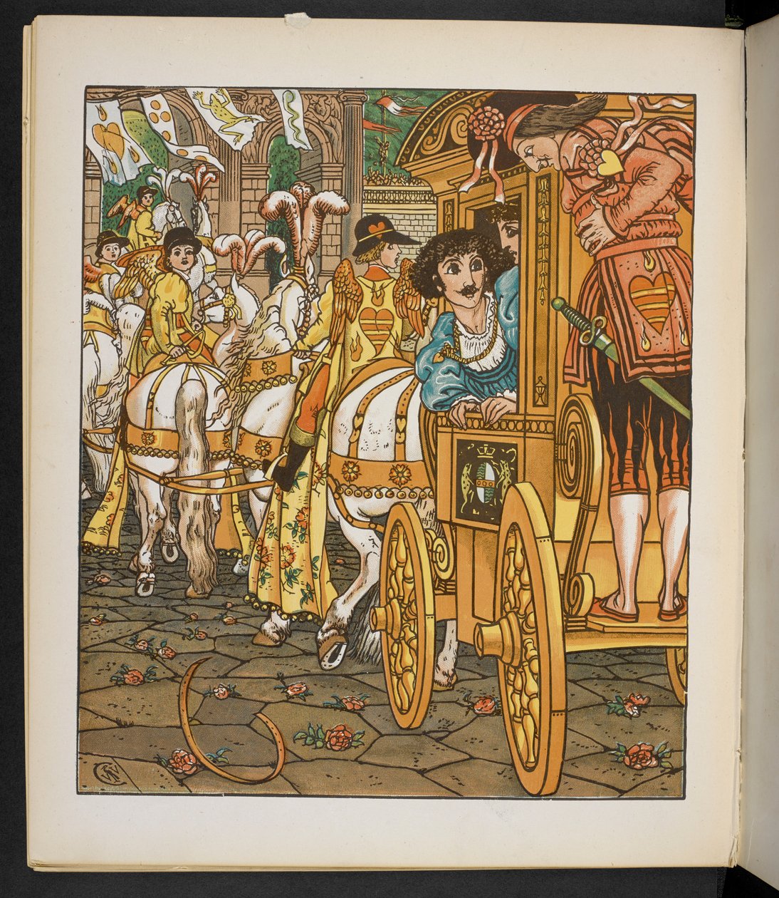 Illustrazione per il Principe Ranocchio da Walter Crane
