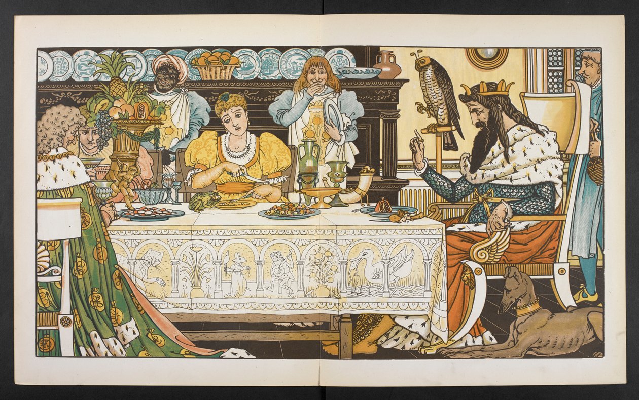 Illustrazione per il Principe Ranocchio da Walter Crane