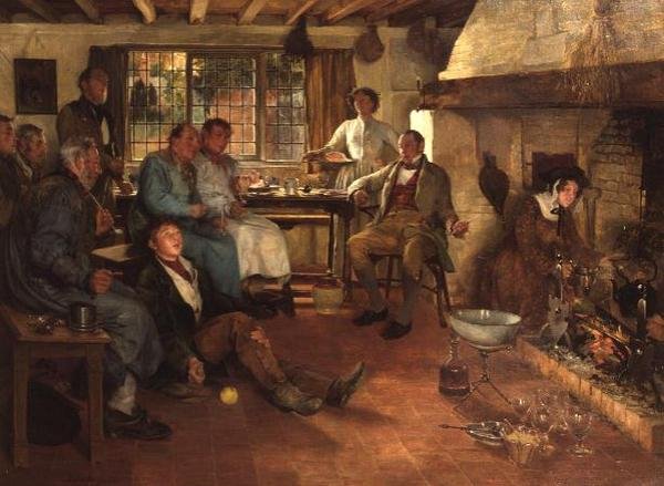 Preparando il Punch da Walter Dendy Sadler