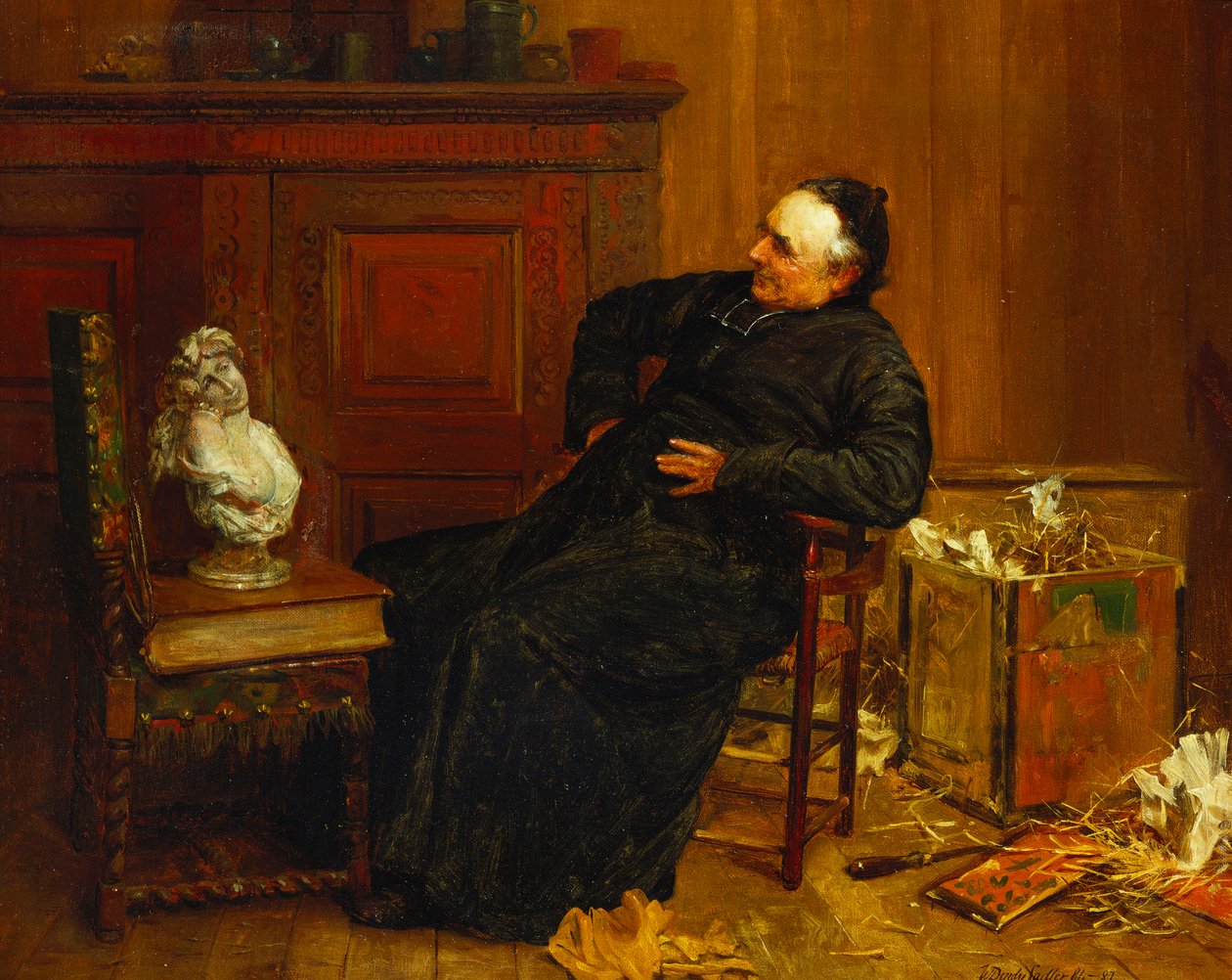 Il conoscitore, 1884-87 da Walter Dendy Sadler